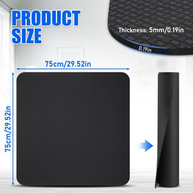 GSDOTZAP easy placement pad requires no glue or adhesives.
