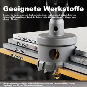 GSTK 29mm carbide blade powers through thicker metals