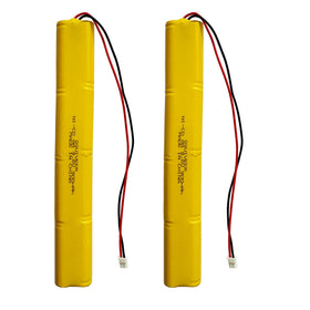 GSUIVEER 9.6V exit light battery in package, reliable power for emergency signs.