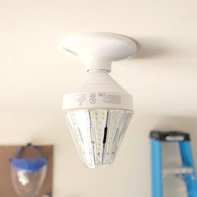 GT-Lite energy-saving upgrade from incandescent to LED in action.