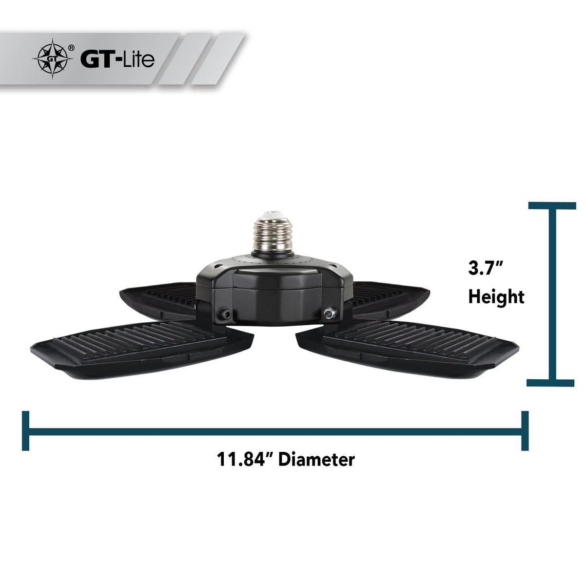 GT-Lite LED bulb with E26 base for easy installation