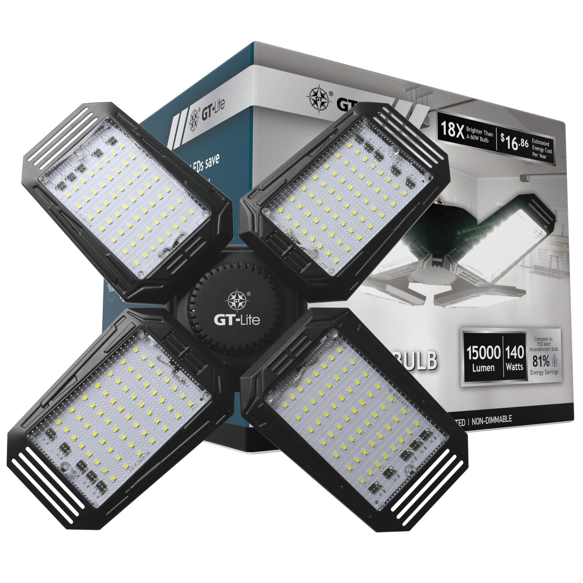 GT-Lite overhead workshop lighting improving visibility