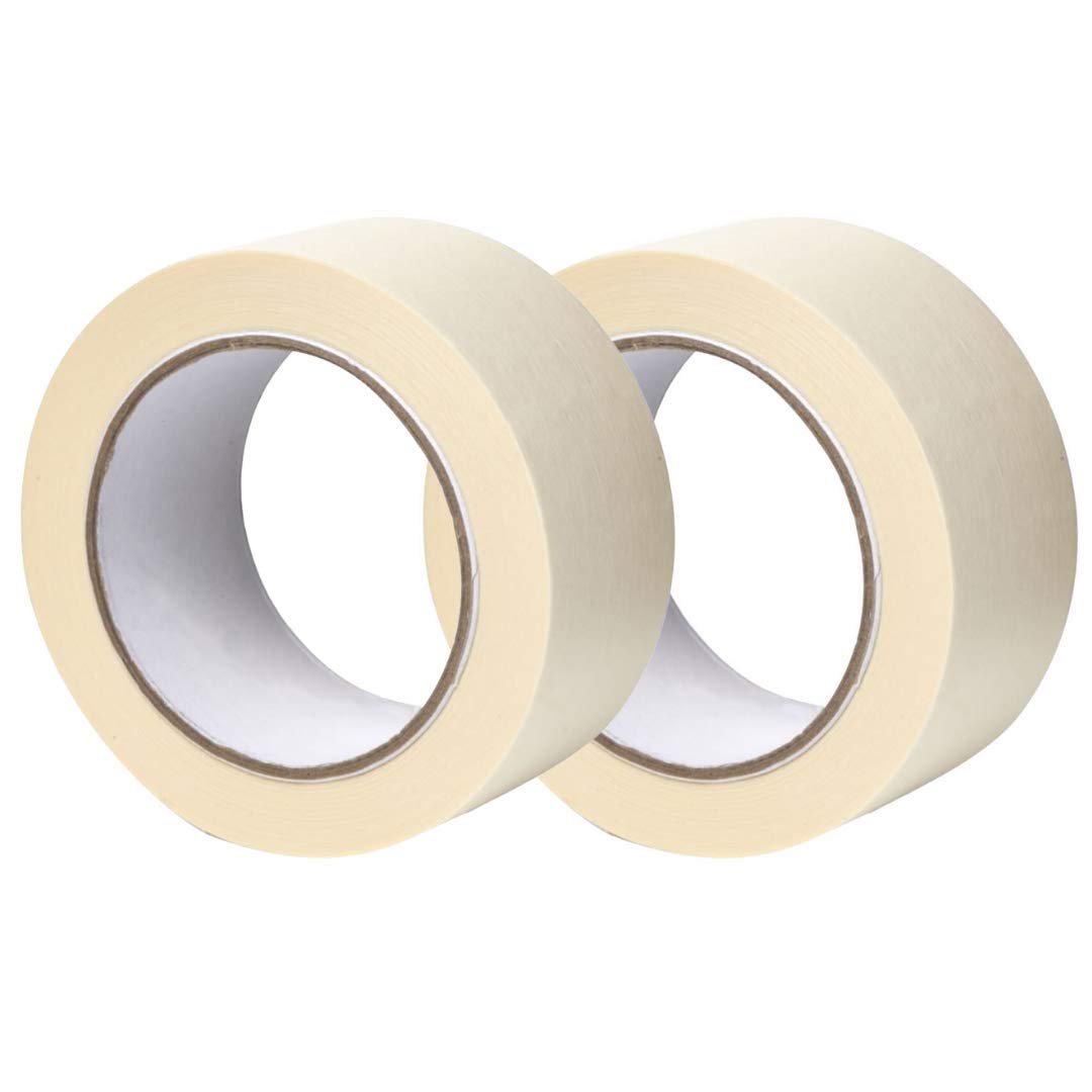 GTSE masking tape 2in x 55yd pack for clean lines on painting projects.