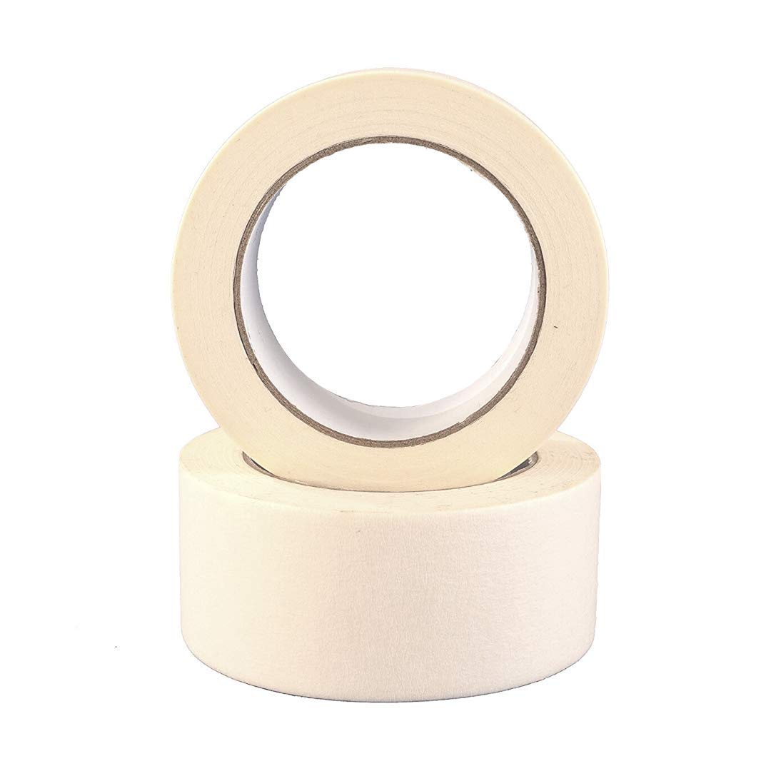 GTSE beige masking tape offers versatile, multi-surface use for walls, glass, wood, and vinyl.