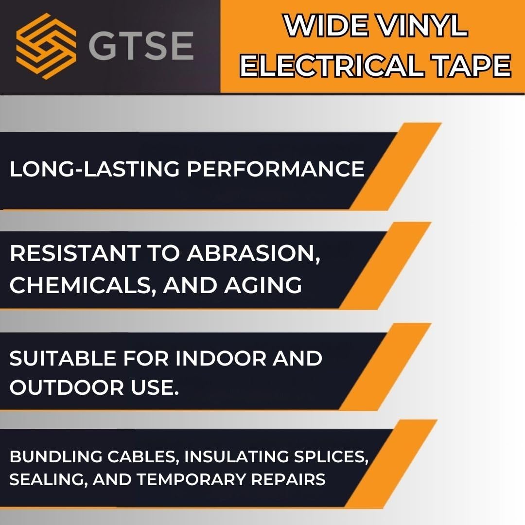 Moisture and UV resistant GTSE tape shown in a close-up for outdoor use.
