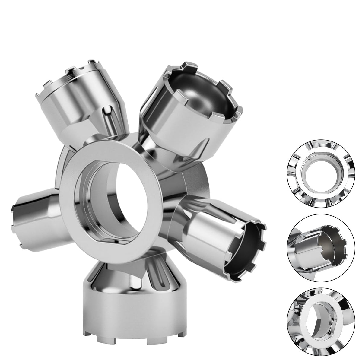 Guaiboshi upgraded metal 10-in-1 aerator tool closeup for durable performance.