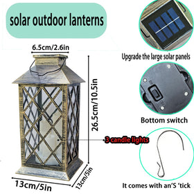 Guanfu energy-saving lantern activated at dusk for evenings.