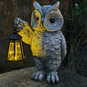 GUANFU owl path lighting guides guests along a walkway.