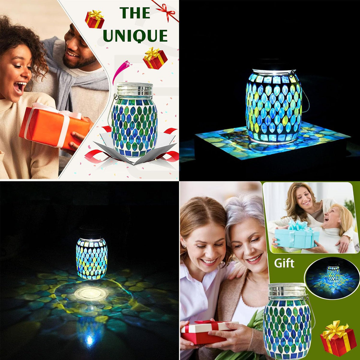 GUANFU solar lantern powered by sun provides eight hours of warm light.