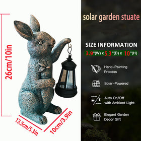GUANFU solar powered garden decor saves energy with zero wiring.