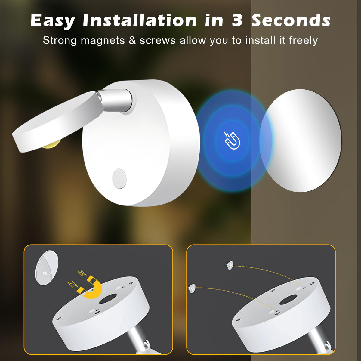Guankai plant accent lighting highlights greenery with color options.