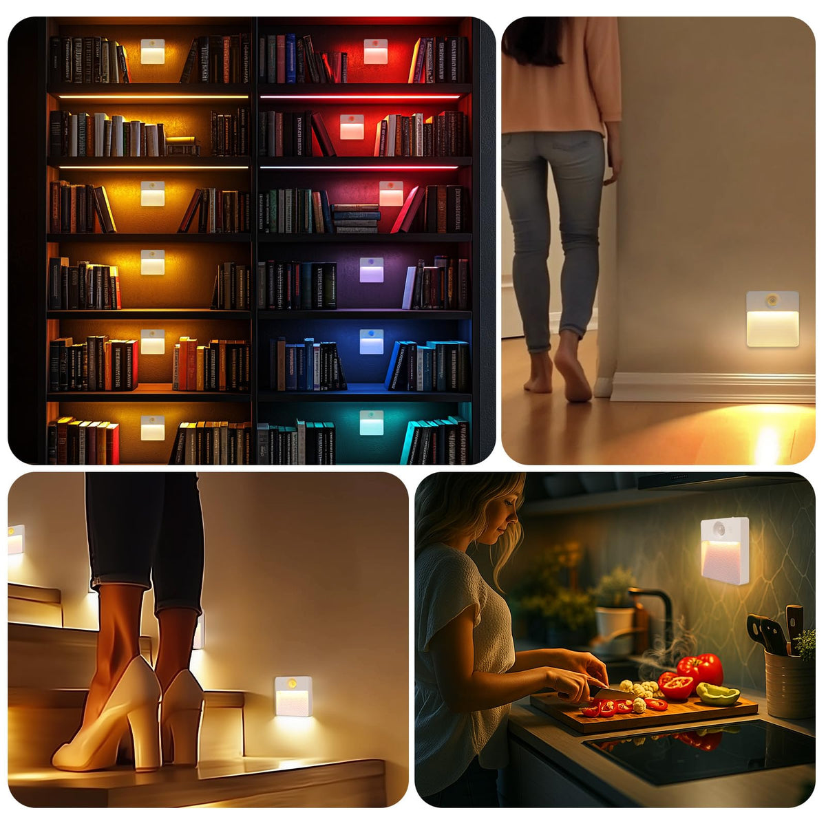 Guankai versatile LED light for cabinets, corridors, bathrooms and hallways.