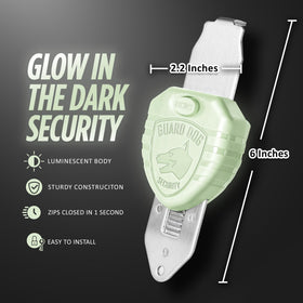 Guard Dog Security BlockLock glow-dark visibility for easy use in low light.