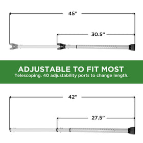 Guard Dog Security lifetime warranty seal highlights durable, long-term security commitment.