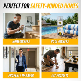 Guard Dog StayPut indoor and outdoor use for year-round slip resistance.