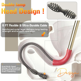 GuardFlow ergonomic handle for comfortable, controlled operation.