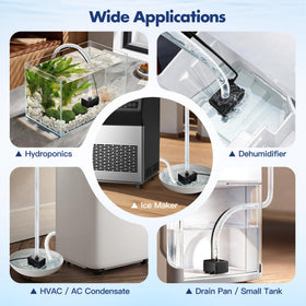 GuardFlow 87 GPH flow performance for steady indoor drainage.