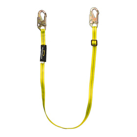 Guardian Fall Protection 01280 AWL4-6 adjustable lanyard in yellow for positioning work