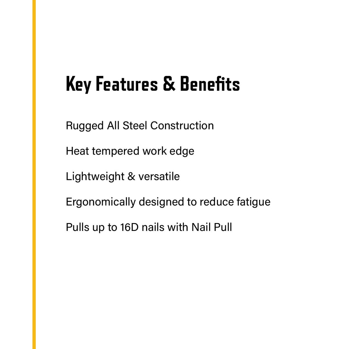 Guardian Fall Protection 2560P shovel with heat tempered edge withstands tough roofing jobs.