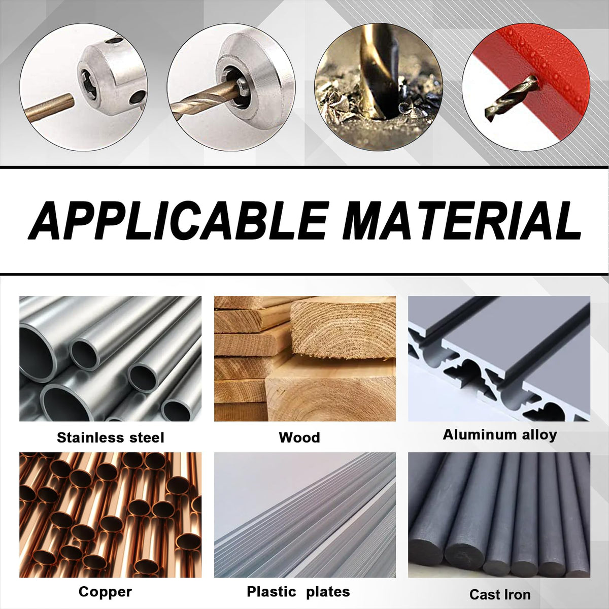 GuardPro black and gold finish highlights corrosion resistance and wear resistance.