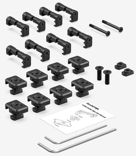 Guardtier eight-pack cable guides enable reliable m-lok and picatinny wire management.
