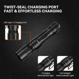 Guardtier M70 aerospace-grade aluminum body withstands tough environments.