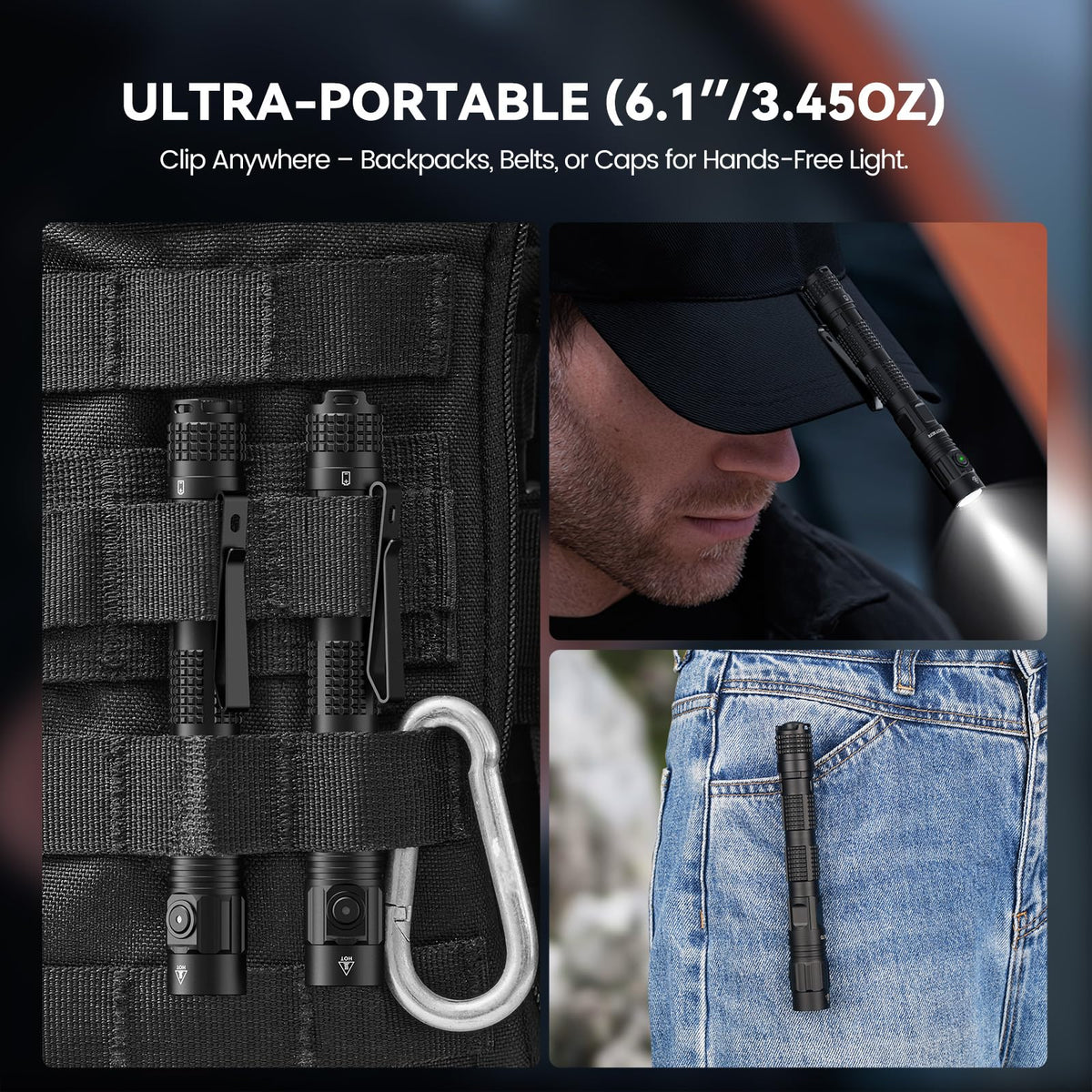 Guardtier ML70 sturdy aluminum body designed for durability.