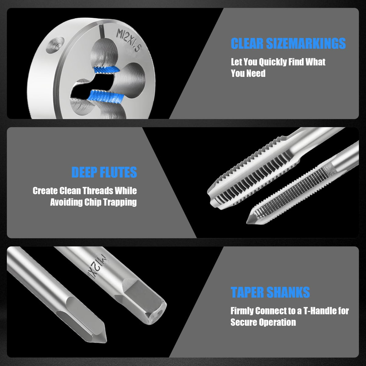 GudeKeen blow-molded case keeps tools organized and portable.