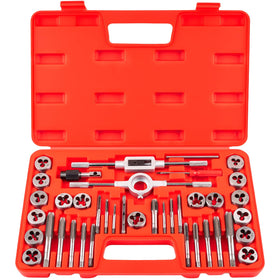GudeKeen metric tap-die set m3-m12 for precise internal and external threading.