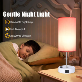 Gugsey compact desk lamp fits small spaces in homes or offices.