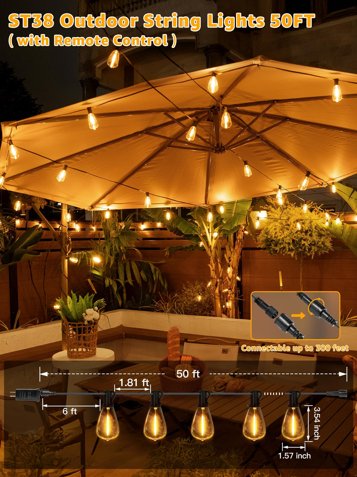 Guhope lights showcase three modes and timer for different occasions