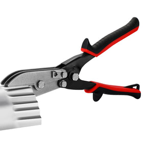 Gulfmew 5-blade hand crimper close-up, durable for 22-28 gauge duct work.