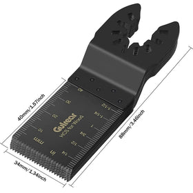 Gulrear blades compatible with Ryobi, Milwaukee, Dewalt, Dremel for easy swaps