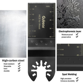 Gulrear universal interface blades fit most brands for easy swaps