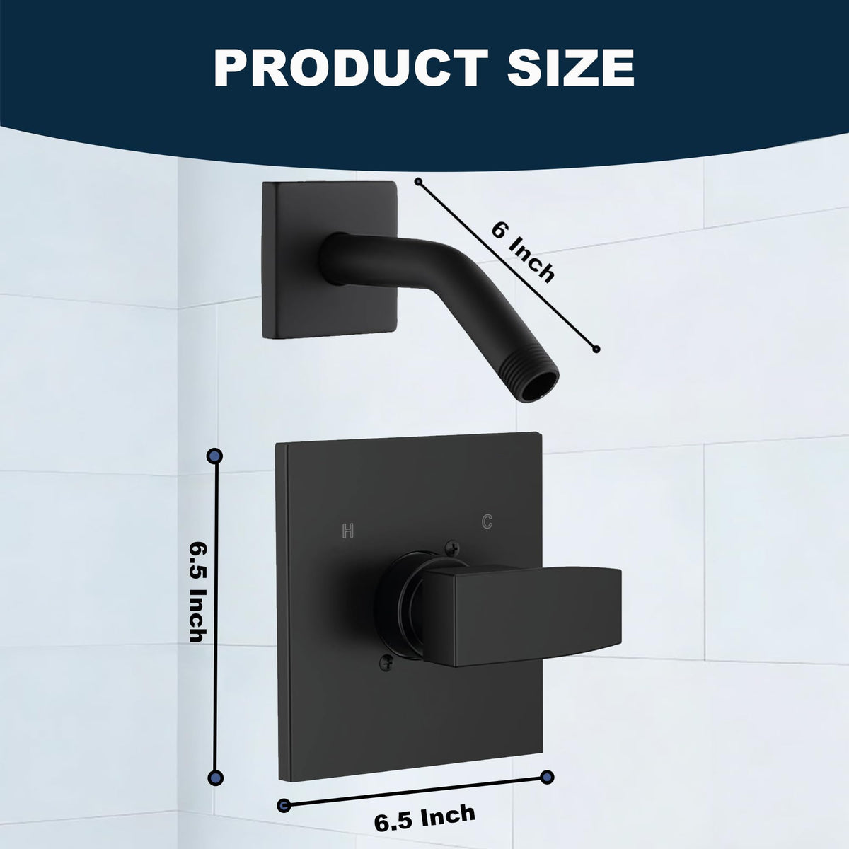 GUOLAIBA single-handle control simplifies temperature and flow adjustment.