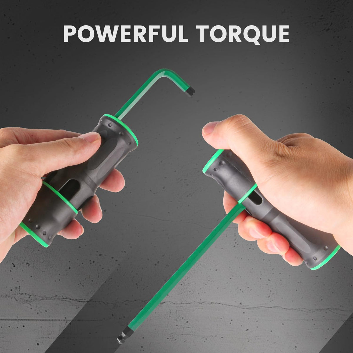 GURADESIGN T-handle offers firm grip for loading and unloading fasteners.