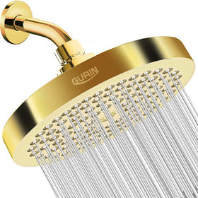 GURIN high pressure rainfall shower head delivering spa-like spray
