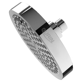 GURIN luxury-design rainfall head showcases premium chrome finish for stylish baths.