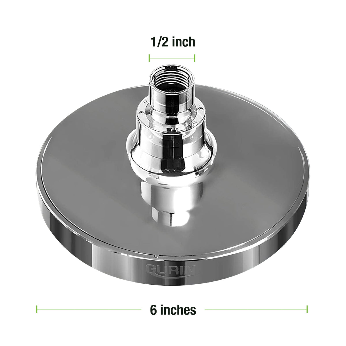 GURIN self-clean nozzles simplify upkeep and resist mineral buildup.