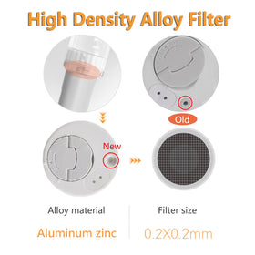 GUSTYLE 180 degree adjustable nozzle reaches hard to clean areas