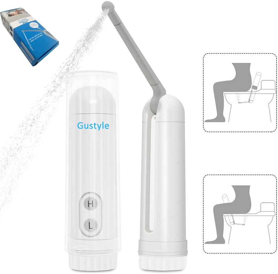 GUSTYLE portable travel bidet compact and ideal for travel packing