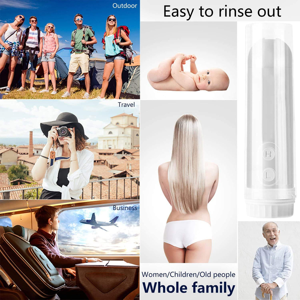 GUSTYLE travel friendly bidet as a hygiene companion on trips