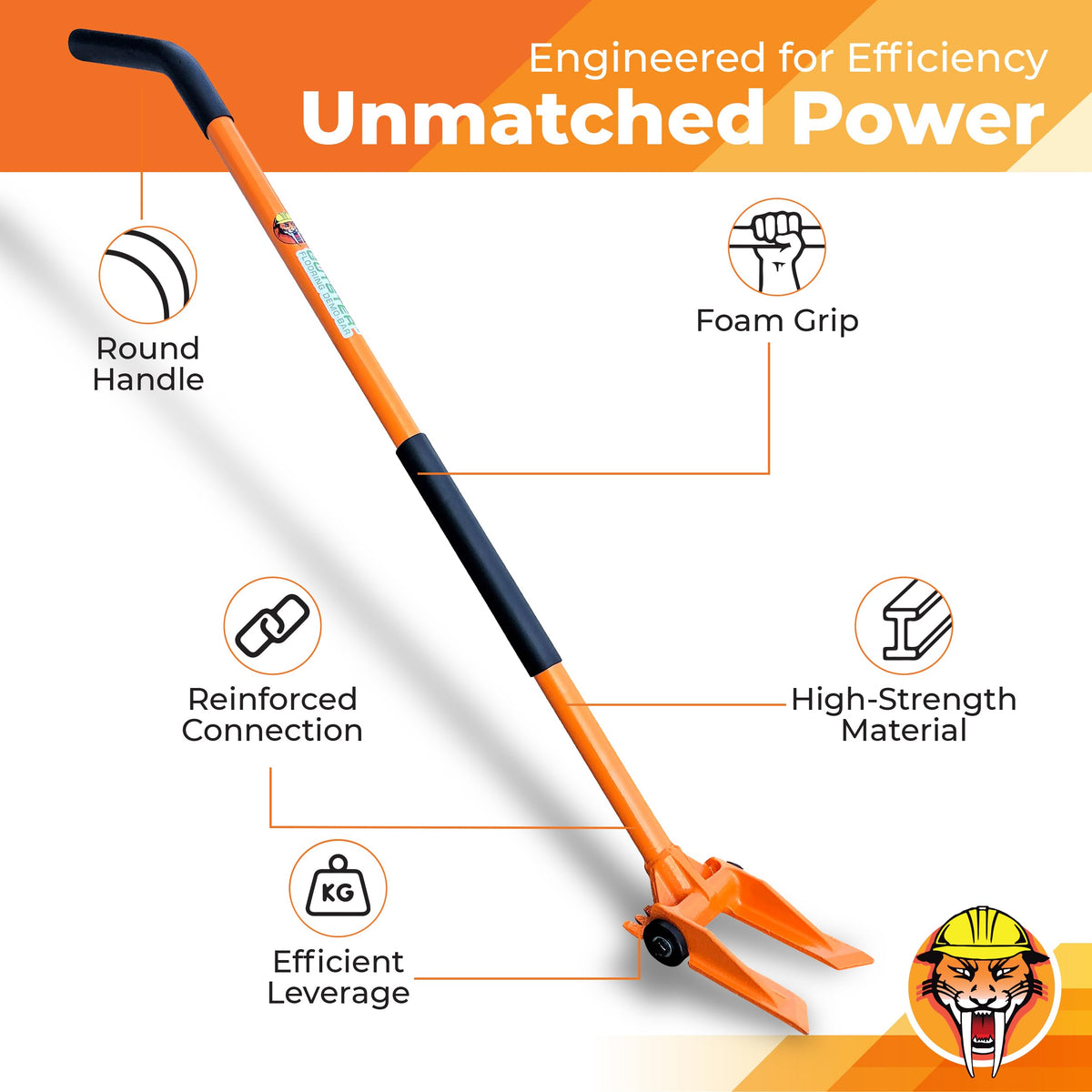 Gutster heavy-duty nail-puller tool trusted by professionals on tough job sites.