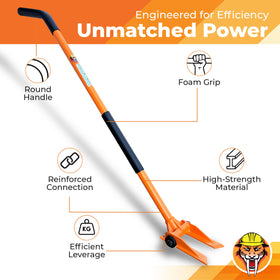 Gutster heavy-duty nail-puller tool trusted by professionals on tough job sites.