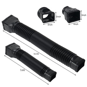 Gutterant installation screws included for secure mounting