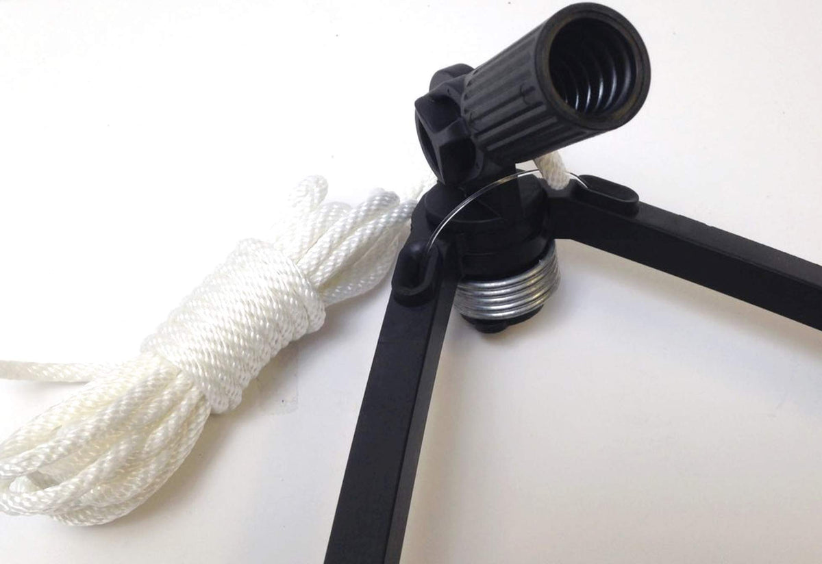 Gutter Sense Tool fits ordinary extension poles for easy gutter reach