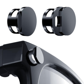 GUUGEI light cover for Meta glasses front view blocking LED glare