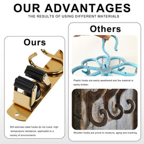 Three-screw installation supports up to 55 lb when properly mounted.