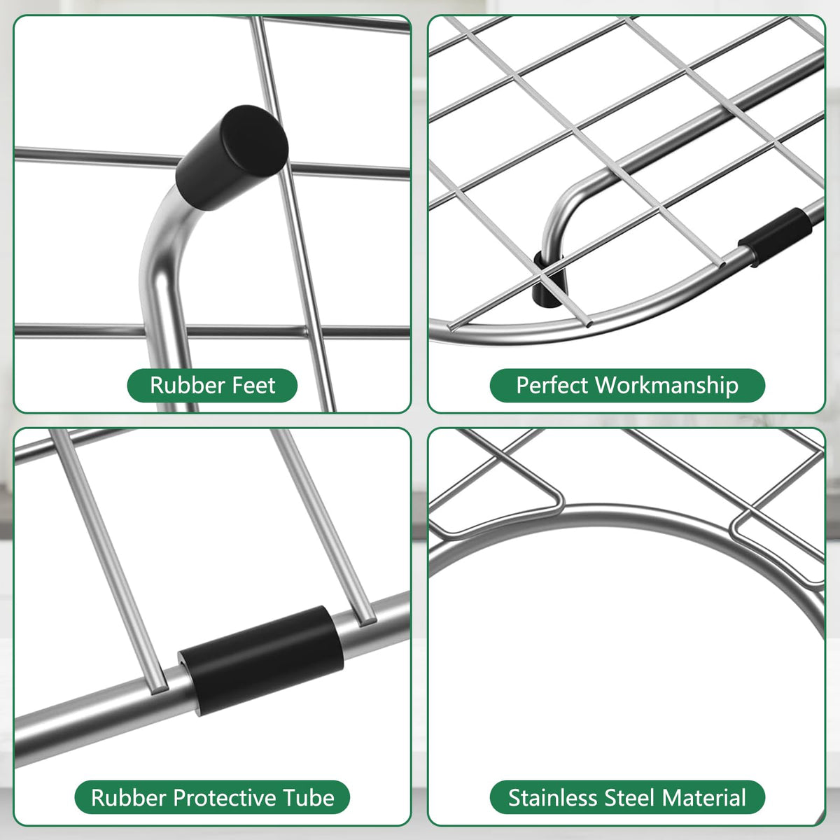 GUUKIN durable kitchen essential protects sink while draining and drying.