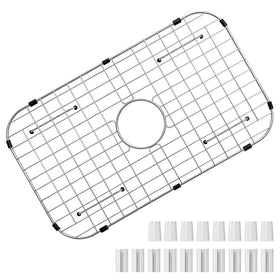 GUUKIN sink grid side view shows sturdy design preventing slip and protecting surfaces.